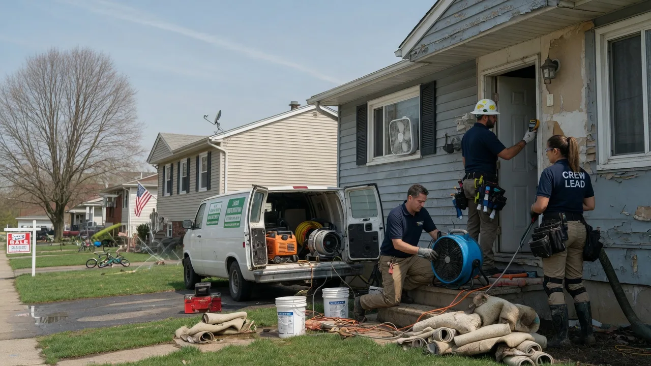Flood Cleanup in Lincolnville, KS near me