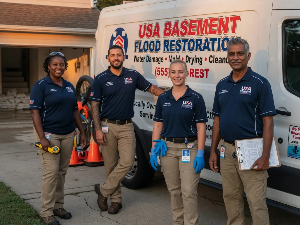 Basement Flood Cleanup company in Lincolnville, KS